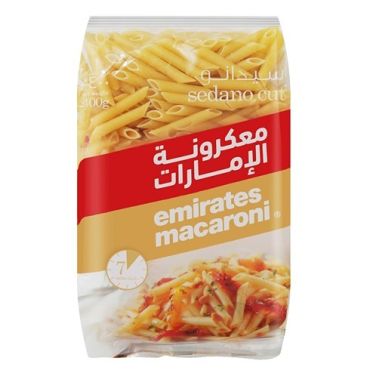 Emirates Macaroni 400Gm-Sedano Cut, 20 Pieces Per Carton